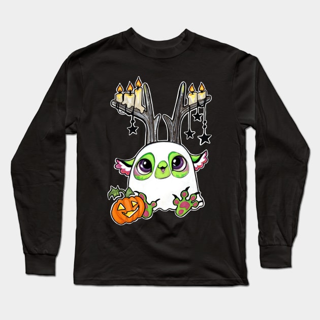 Ghost puffling monster Long Sleeve T-Shirt by BiancaRomanStumpff